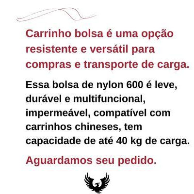 Carrinho Bolsa