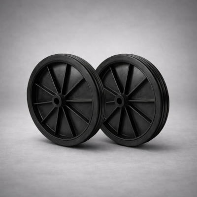 Roda para Carrinho de Feira Fechada