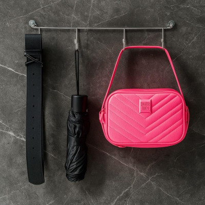 Cabide de Parede 4 Ganchos Multiuso - Cromado