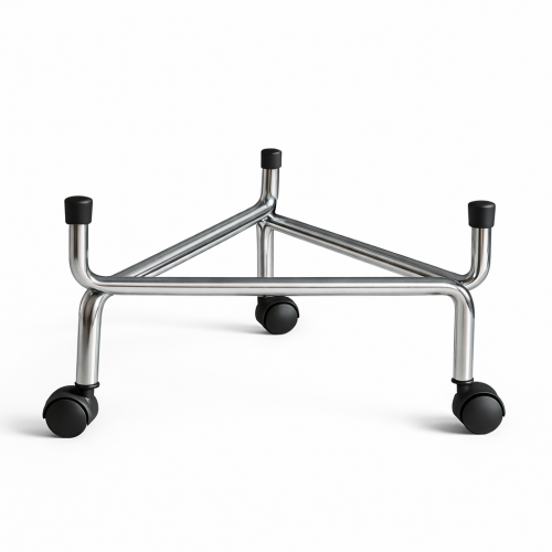 Suporte para Botijão de gás e Vaso de Planta - Cromado