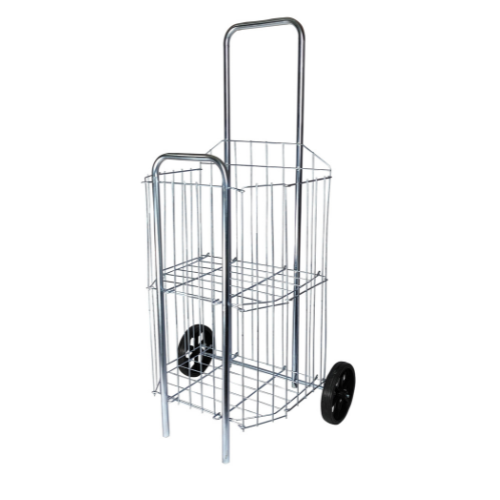 Carrinho 4Tubo Zinco Branco