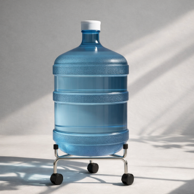 Suporte para Botijão de gás e Vaso de Planta - Cromado Suporte para Botijão de gás e Vaso de Planta - Cromado